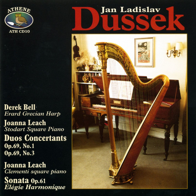 Dussek, J.L.: Duo Concertants, Op. 69, Nos. 1 and 3 / Sonata, Op. 61, "Elegie Harmonique" album cover