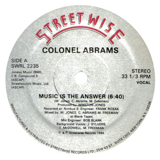 Music Is the Answer album cover