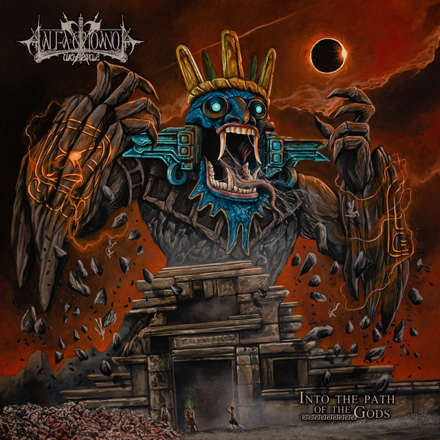 Alfa Eridano Akhernar – Into the Path of the Gods album cover