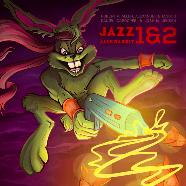 Jazz Jackrabbit 1 & 2 album cover