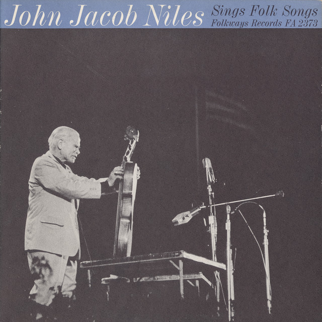 John Jacob Niles Sings Folk Songs album cover