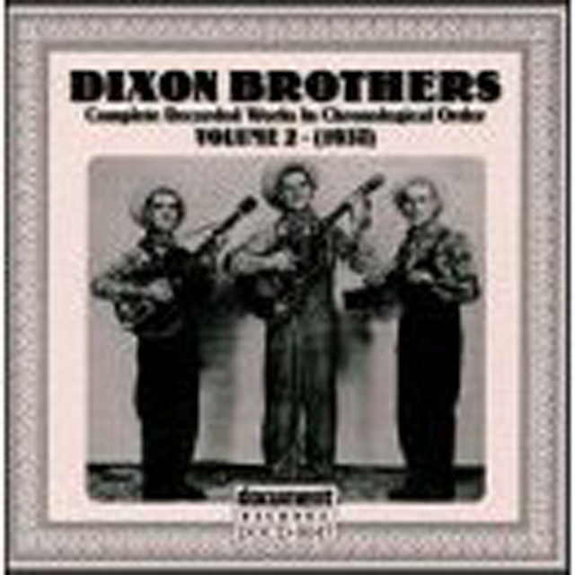 Dixon Brothers Vol. 2 (1937) album cover