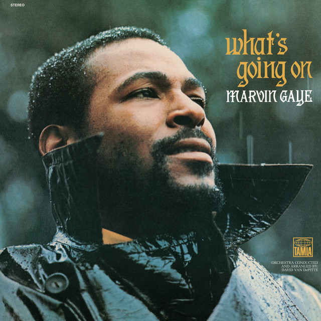 Neumann U87 as heard on What's Going On by Marvin Gaye (1971)