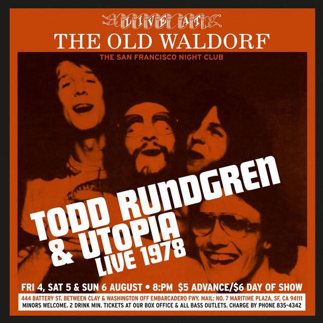 Live at the Old Waldorf, San Francisco, 1978 (Deluxe Edition) album cover