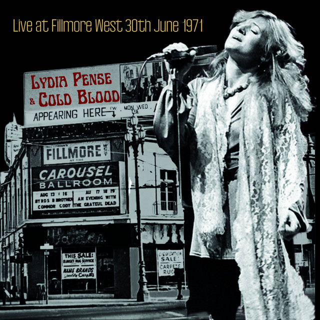 Live At Fillmore West 30th June 1971 album cover