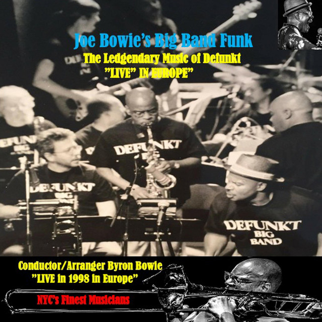 Joe Bowie's Big Band Funk "Live in Europe" album cover