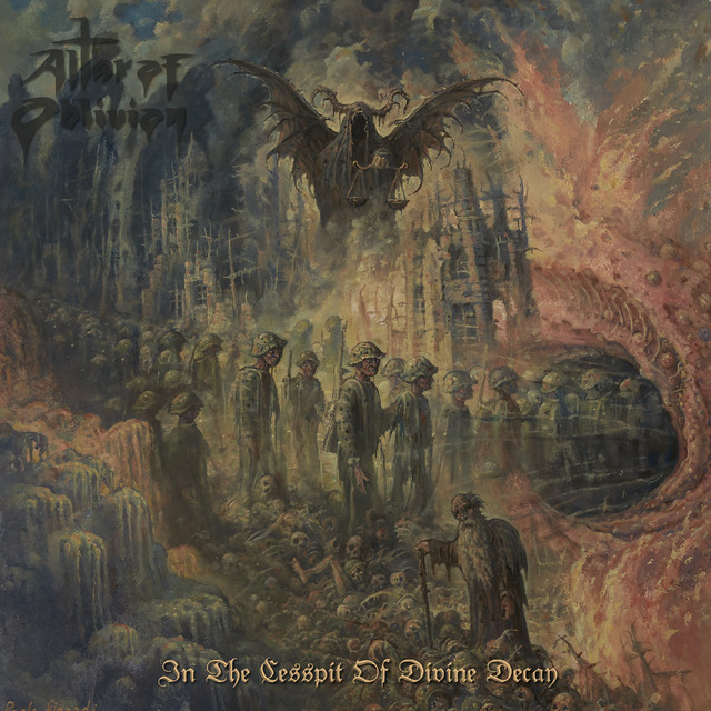 In The Cesspit Of Divine Decay album cover