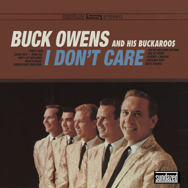I Don't Care album cover