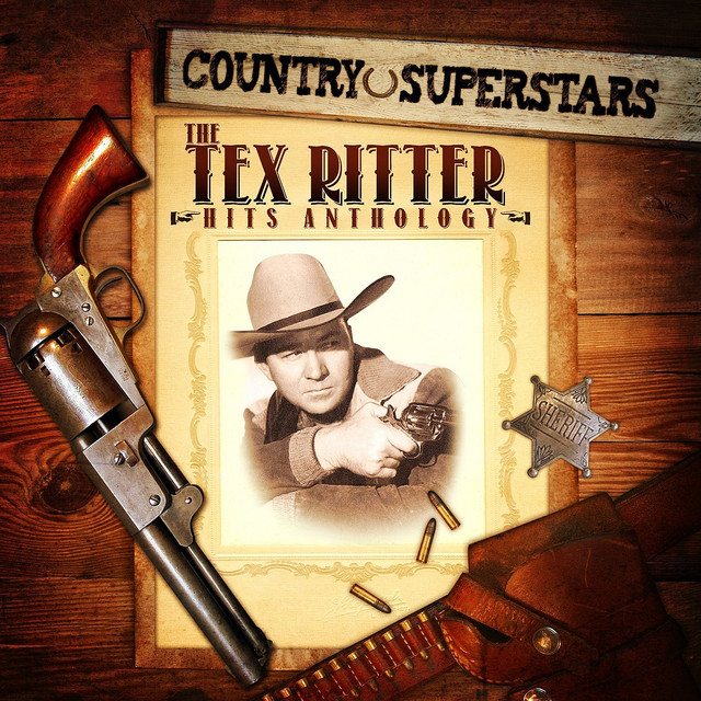 Country Superstars: The Tex Ritter Hits Anthology album cover