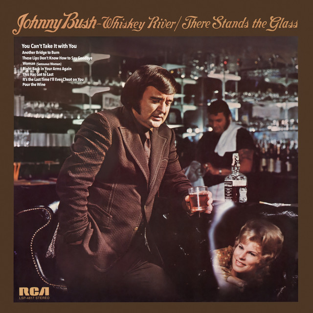 Whiskey River/There Stands the Glass album cover