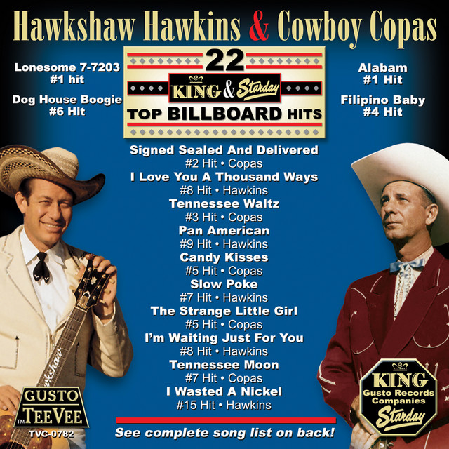 22 Original King & Starday Top Billboard Hits Hits album cover