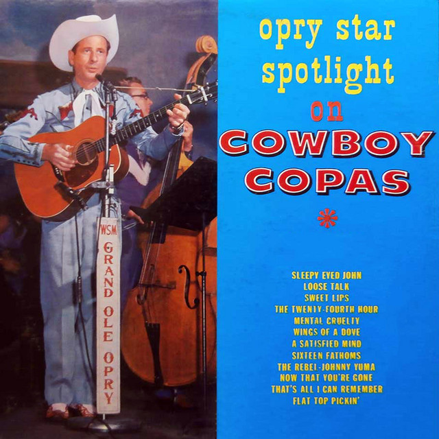 Opry Star Spotlight On Cowboy Copas album cover