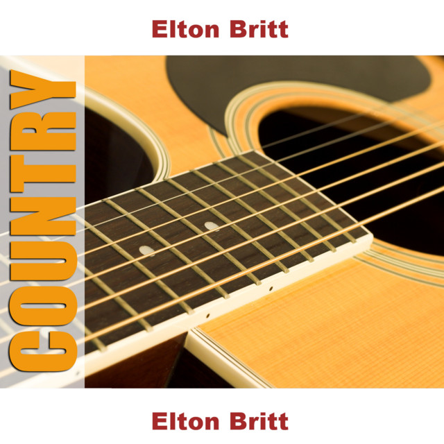 Elton Britt album cover