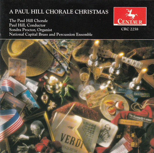 A Paul Hill Chorale Christmas album cover