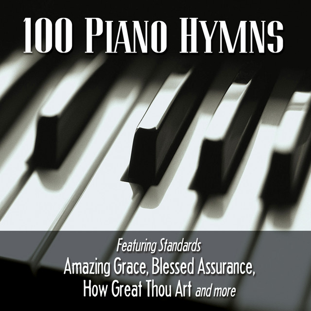 100 Piano Hymns album cover