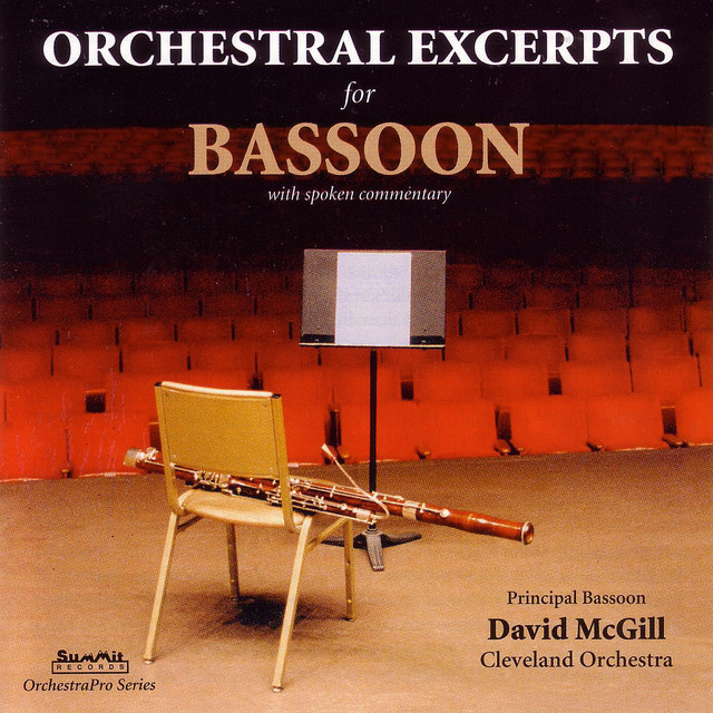 Orchestral Excerpts for Bassoon album cover