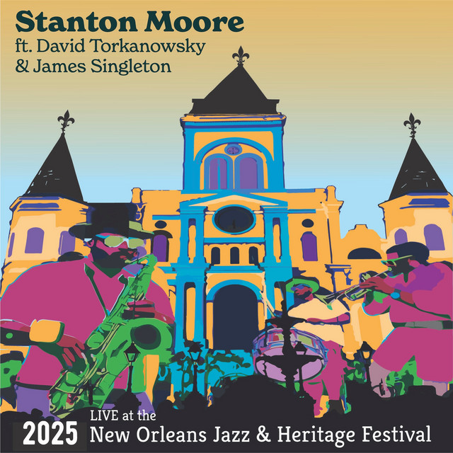 Live at the 2025 New Orleans Jazz & Heritage Festival album cover