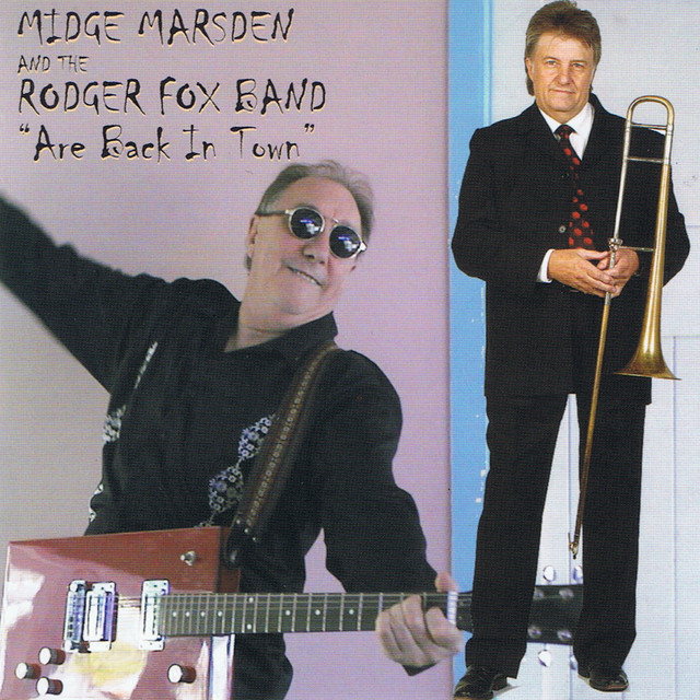 ARE BACK IN TOWN (and the RODGER FOX BAND) album cover