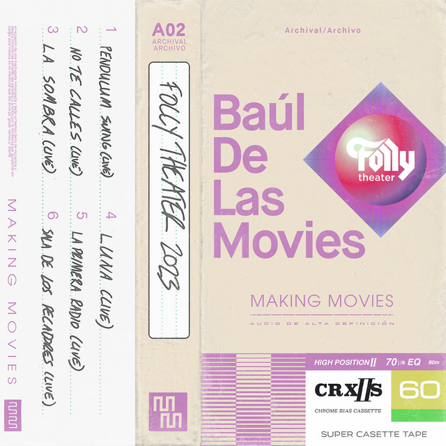 Baúl De Las Movies (En Vivo En Folly Theater 2023) album cover