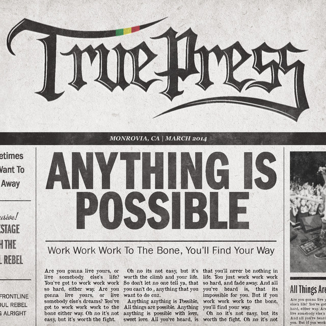 Anything Is Possible album cover