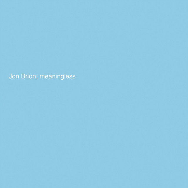 Meaningless album cover