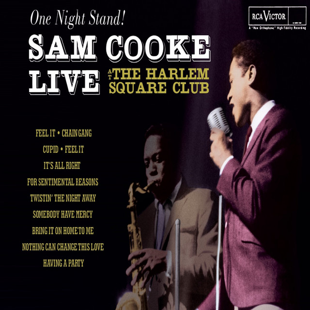 One Night Stand - Sam Cooke Live At The Harlem Square Club, 1963 album cover