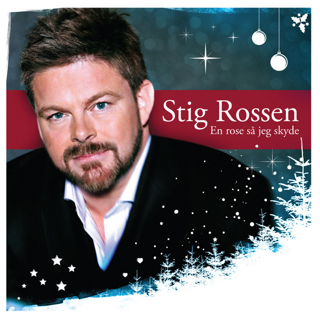 En rose så jeg skyde album cover
