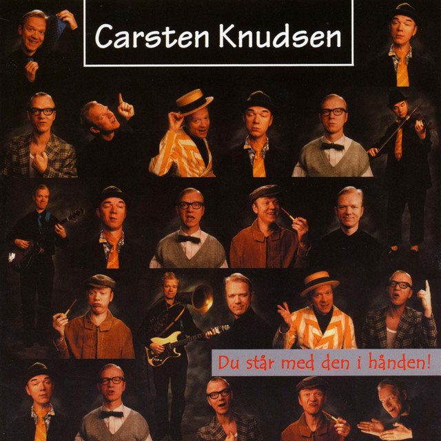 Du står med den i hånden album cover