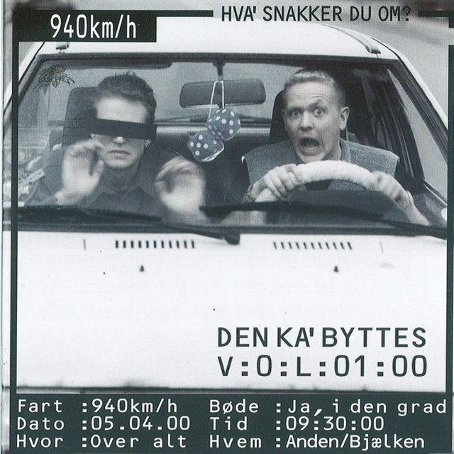 Den Ka' Byttes V:O:L:01:00 album cover