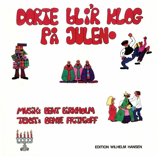 Dorte bli'r klog på julen album cover
