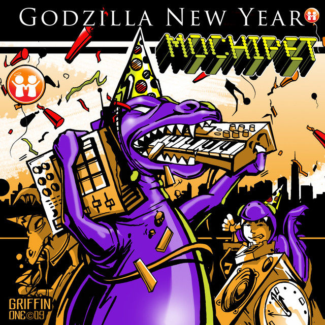 Godzilla New Year album cover