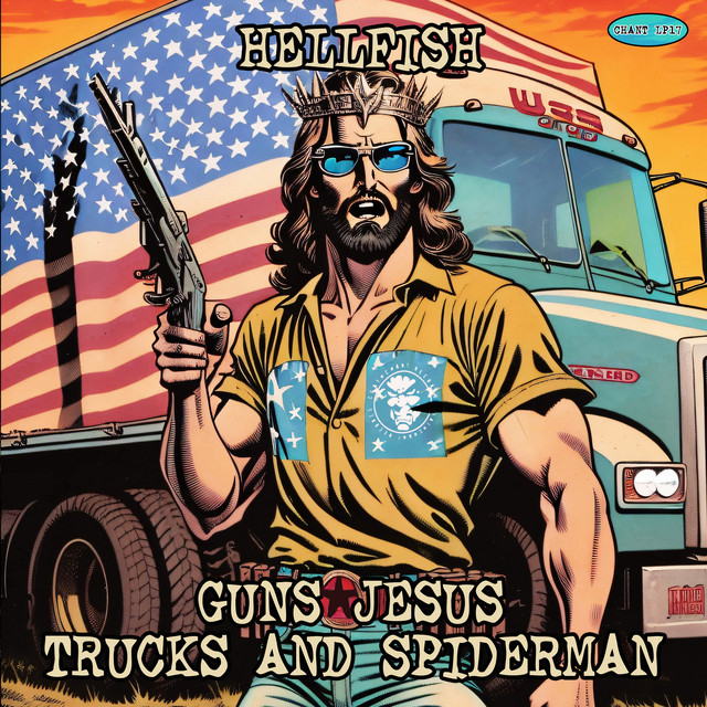 Guns Jesus Trucks And Spiderman album cover
