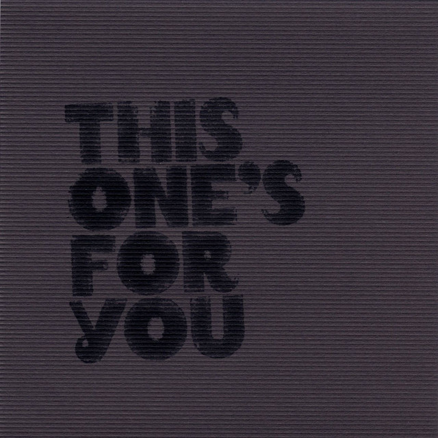 This One's For You album cover