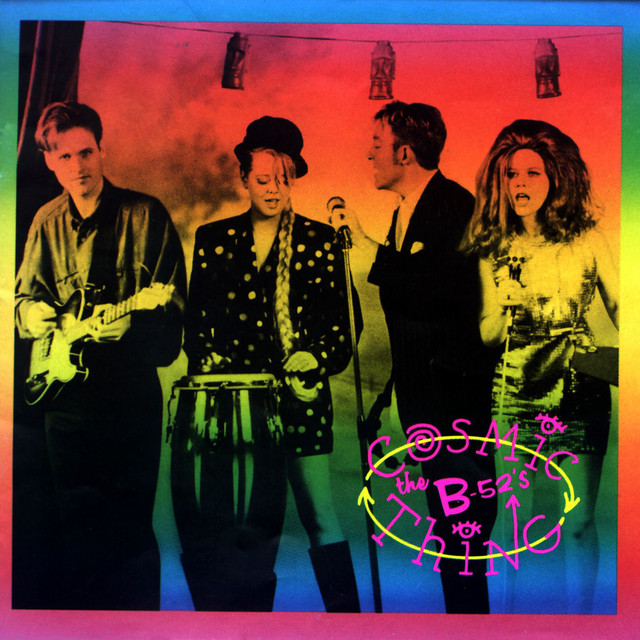 Neumann U87 as heard on Cosmic Thing by The B-52's (1989)