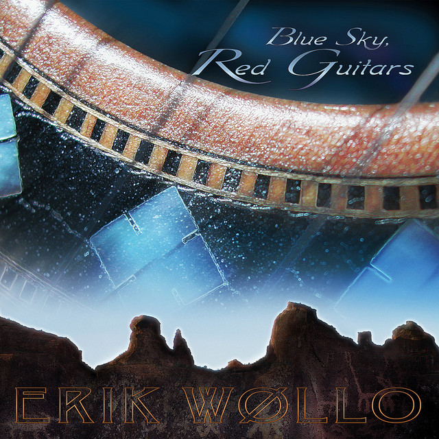 Blue Sky, Red Guitars album cover
