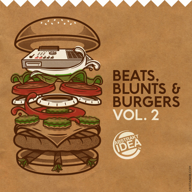 Beats, Blunts & Burgers, Vol. 2 album cover
