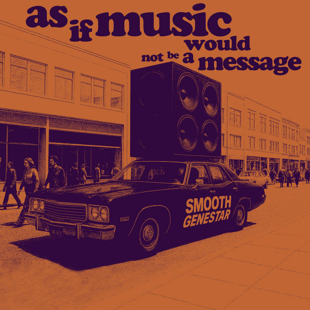 As if music would not be a message album cover