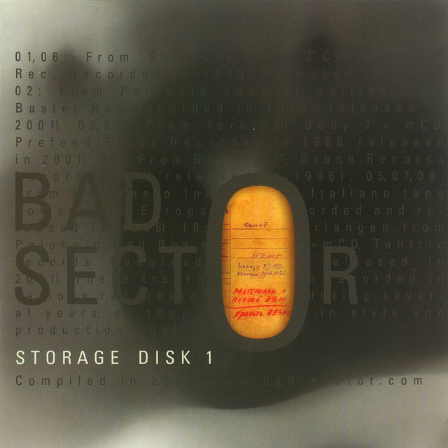Storage Disk 1 album cover