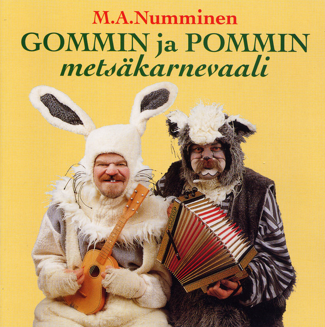 Gommin ja Pommin metsäkarnevaali album cover