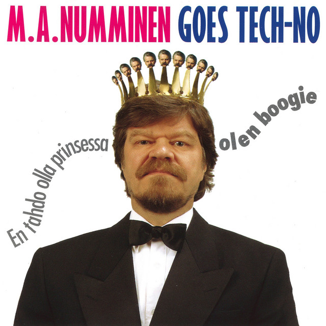 Goes Tech-no - En tahdo olla prinsessa, olen boogie album cover