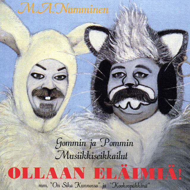Ollaan Eläimiä! - Gommin ja Pommin Musiikkiseikkailut album cover