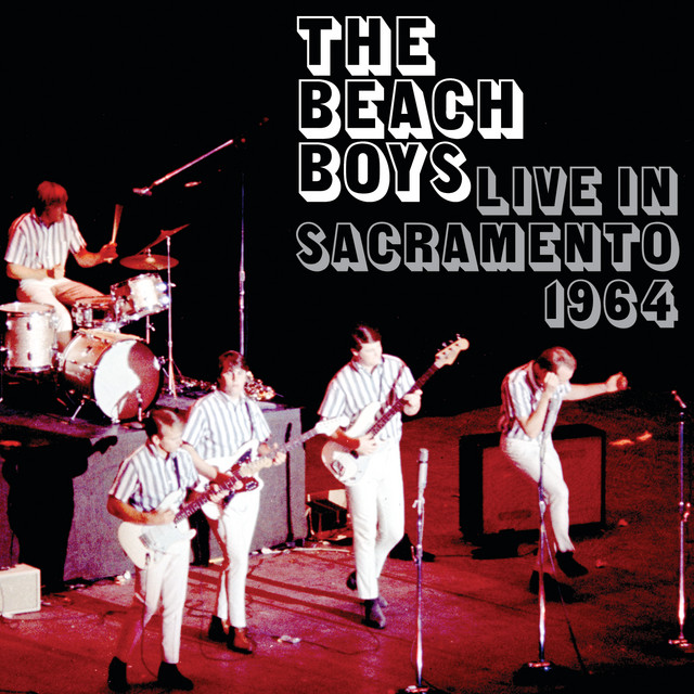 The Beach Boys Live In Sacramento 1964 album cover