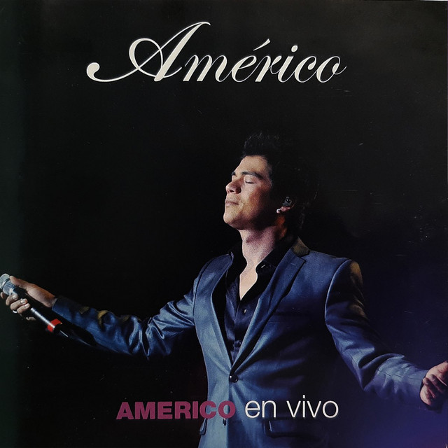 Américo en vivo album cover