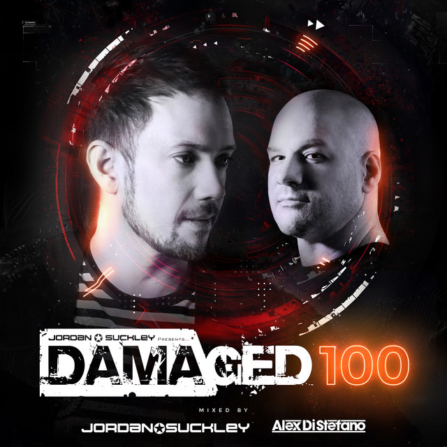 Damaged 100 mixed by Jordan Suckley & Alex Di Stefano album cover