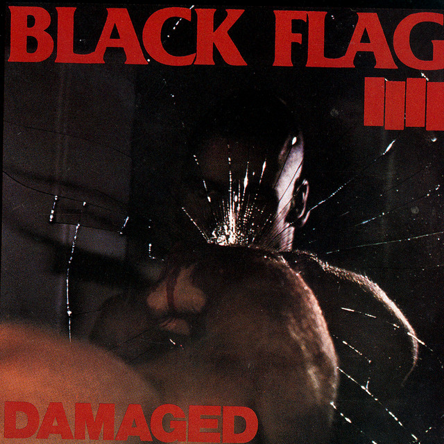 Damaged album cover