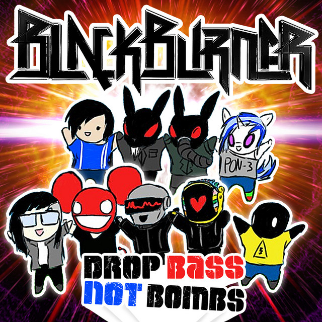 Drop Bass Not Bombs album cover