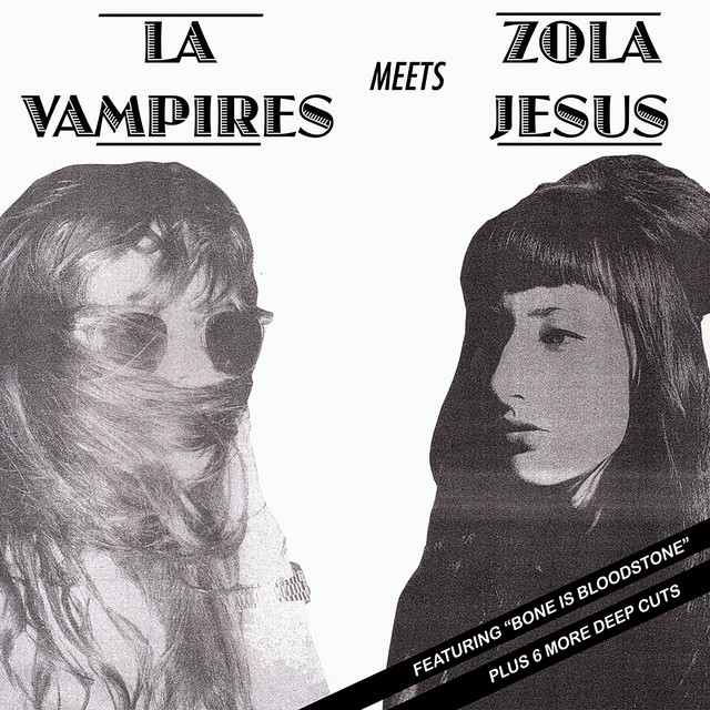 LA Vampires & Zola Jesus album cover