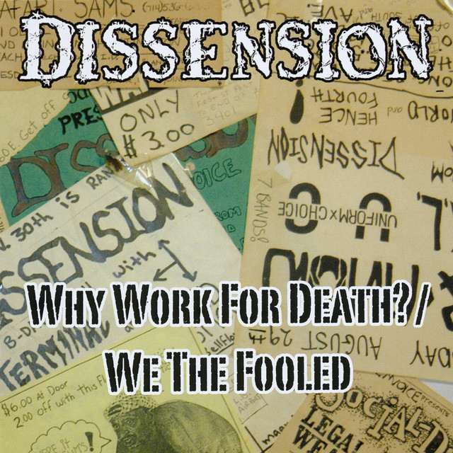 Why Work For Death / We The Fooled album cover