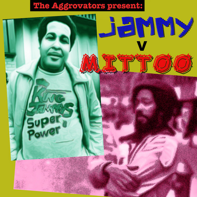 The Aggrovators present King Jammy V Jackie Mittoo album cover