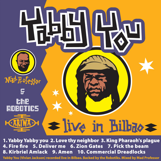 Yabby You Live in Bilbao album cover